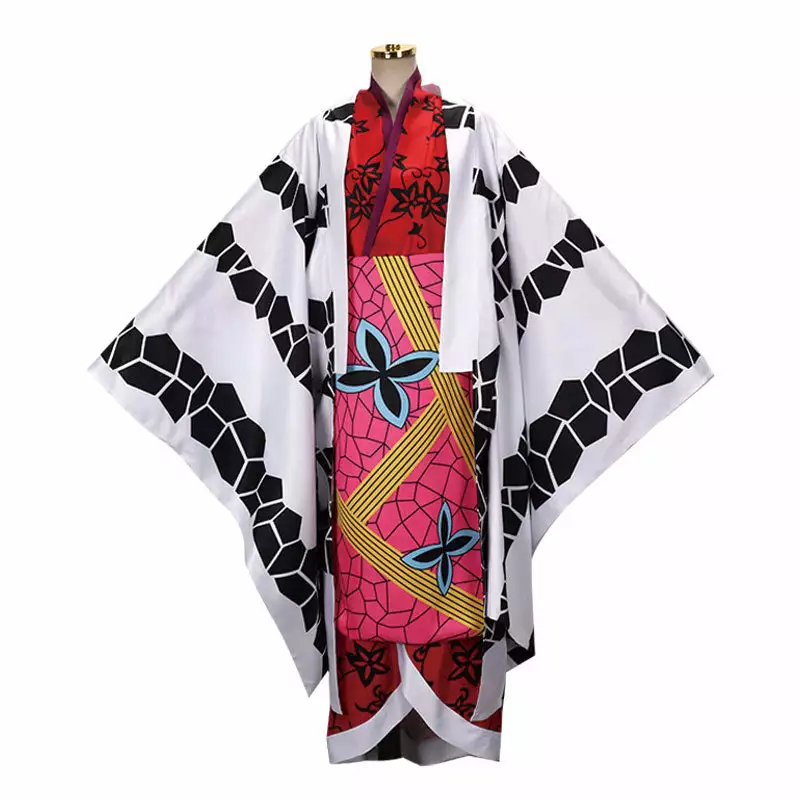 Cosplay Clans Anime Demon Slayer Kimetsu No Yaiba Daki Kimono Cosplay Costumes 4 Cosplay Clans Anime Demon Slayer Kimetsu No Yaiba Daki Kimono Cosplay Costumes - Image 2
