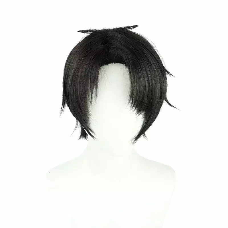 Cosplay Clans Anime Haikyuu Shiratorizawa Academy Ushijima Wakatoshi Black Cosplay Wigs 4 Cosplay Clans Anime Haikyuu Shiratorizawa Academy Ushijima Wakatoshi Black Cosplay Wigs - Image 2