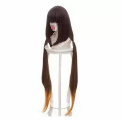 Cosplay Clans FGO Fate/Grand Order Osakabehime 100cm Long Straight Mixed Brown Gradient Yellow Cosplay Wigs -Cosplay Clans Sales 2 a0f681dd 5fdb 4255 aeba 9f19ba9d20f4