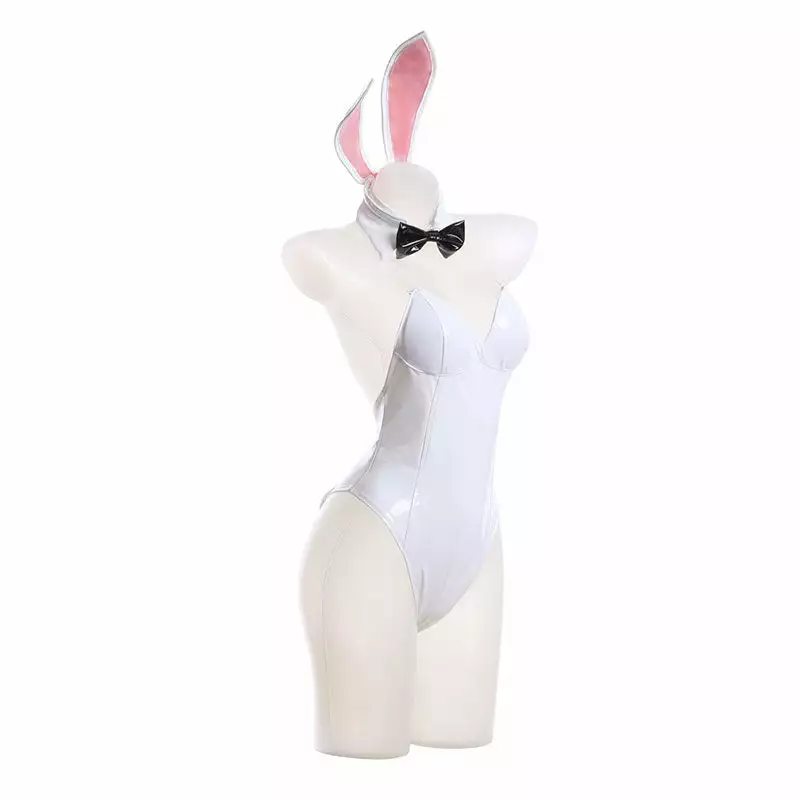 Cosplay Clans Anime Date A Live Date A Bullet White Queen Bunnysuit Cosplay Costumes 4 Cosplay Clans Anime Date A Live Date A Bullet White Queen Bunnysuit Cosplay Costumes - Image 2