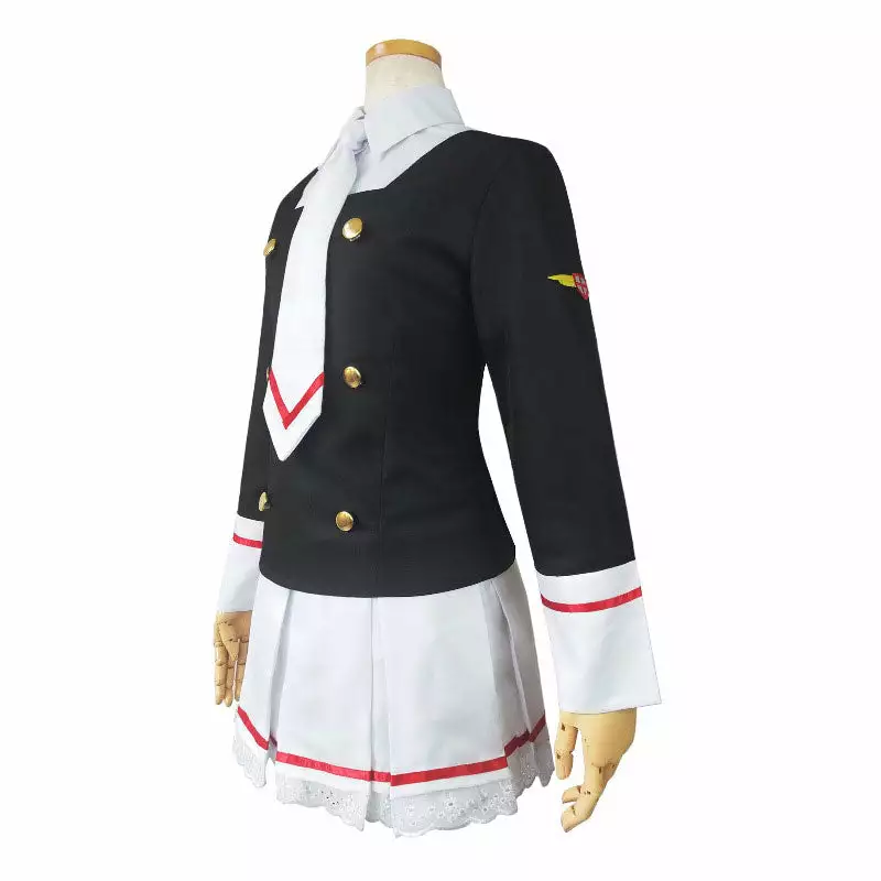 Cosplay Clans Anime Cardcaptor Sakura Sakura Kinomoto JK Uniform Cosplay Costumes 4 Cosplay Clans Anime Cardcaptor Sakura Sakura Kinomoto JK Uniform Cosplay Costumes - Image 2
