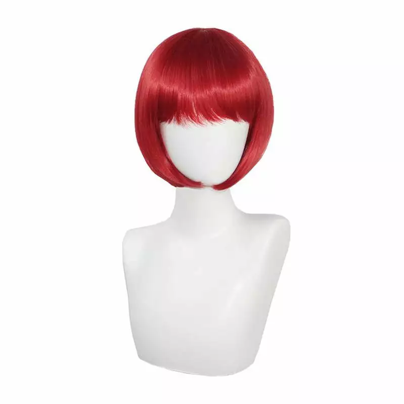Cosplay Clans Anime Danganronpa 2: Goodbye Despair Mahiru Koizumi Short Red Cosplay Wigs 4 Cosplay Clans Anime Danganronpa 2: Goodbye Despair Mahiru Koizumi Short Red Cosplay Wigs - Image 2