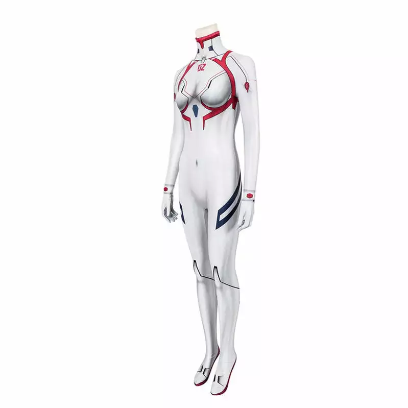 Cosplay Clans Neon Genesis Evangelion 3.0 + 1.0 EVA Asuka Langley Soryu Bodysuit Cosplay Costume 4 Cosplay Clans Neon Genesis Evangelion 3.0 + 1.0 EVA Asuka Langley Soryu Bodysuit Cosplay Costume - Image 2