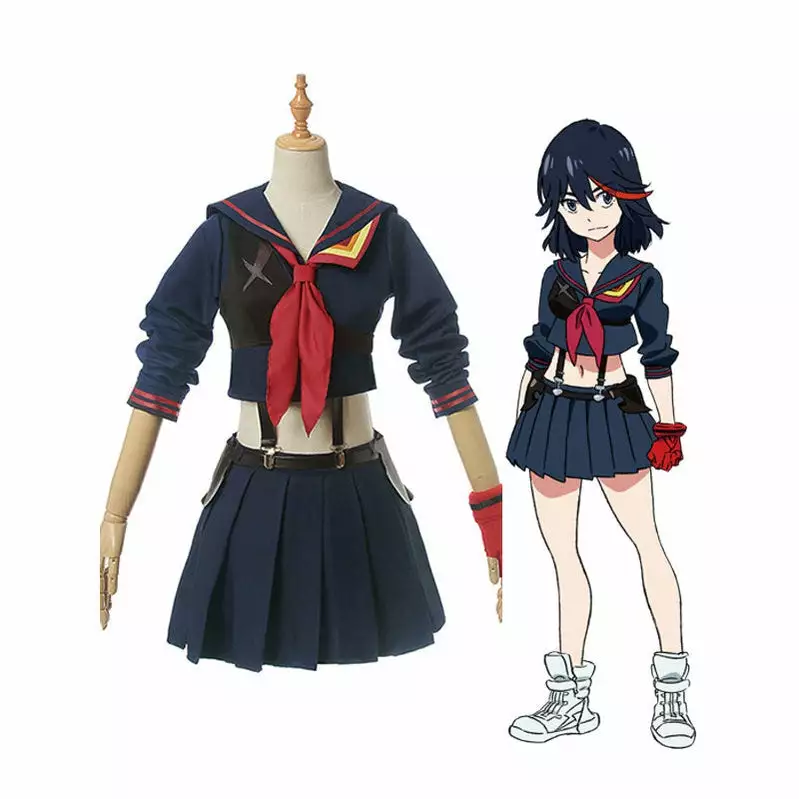 Cosplay Clans Anime KILL La KILL Matoi Ryuuko Uniform Cosplay Costumes 4 Cosplay Clans Anime KILL La KILL Matoi Ryuuko Uniform Cosplay Costumes - Image 2