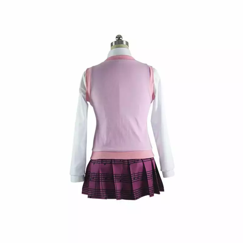 Cosplay Clans Danganronpa V3: Killing Harmony Kaede Akamatsu Uniform Cosplay Costumes 4 Cosplay Clans Danganronpa V3: Killing Harmony Kaede Akamatsu Uniform Cosplay Costumes - Image 2