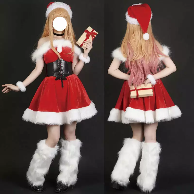 Cosplay Clans Anime My Dress-Up Darling Marin Kitagawa Christmas Cosplay Costumes 4 Cosplay Clans Anime My Dress-Up Darling Marin Kitagawa Christmas Cosplay Costumes - Image 2