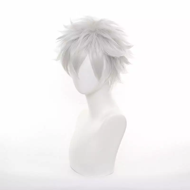 Cosplay Clans Anime Gintama Sakata Gintoki Silver Grey Cosplay Wigs 4 Cosplay Clans Anime Gintama Sakata Gintoki Silver Grey Cosplay Wigs - Image 2