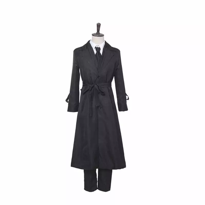 Cosplay Clans Anime Bungo Stray Dogs Osamu Dazai Black Cosplay Costume 4 Cosplay Clans Anime Bungo Stray Dogs Osamu Dazai Black Cosplay Costume - Image 2
