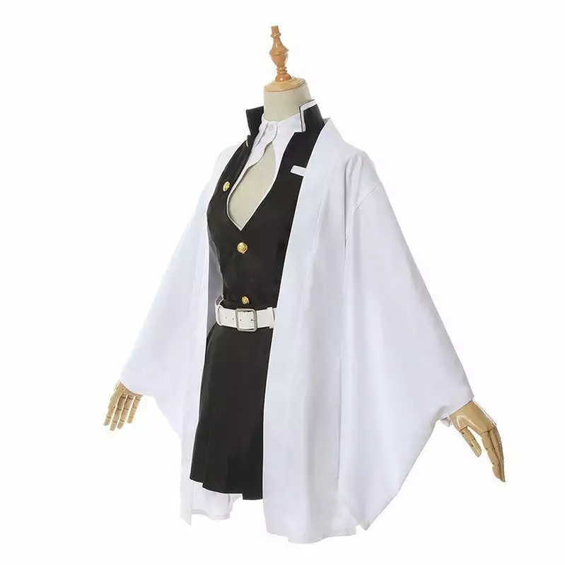 Cosplay Clans Anime Demon Slayer Kimetsu No Yaiba Mitsuri Kanroji Female Uniform Cosplay Costume 5 Cosplay Clans Anime Demon Slayer Kimetsu No Yaiba Mitsuri Kanroji Female Uniform Cosplay Costume - Image 3