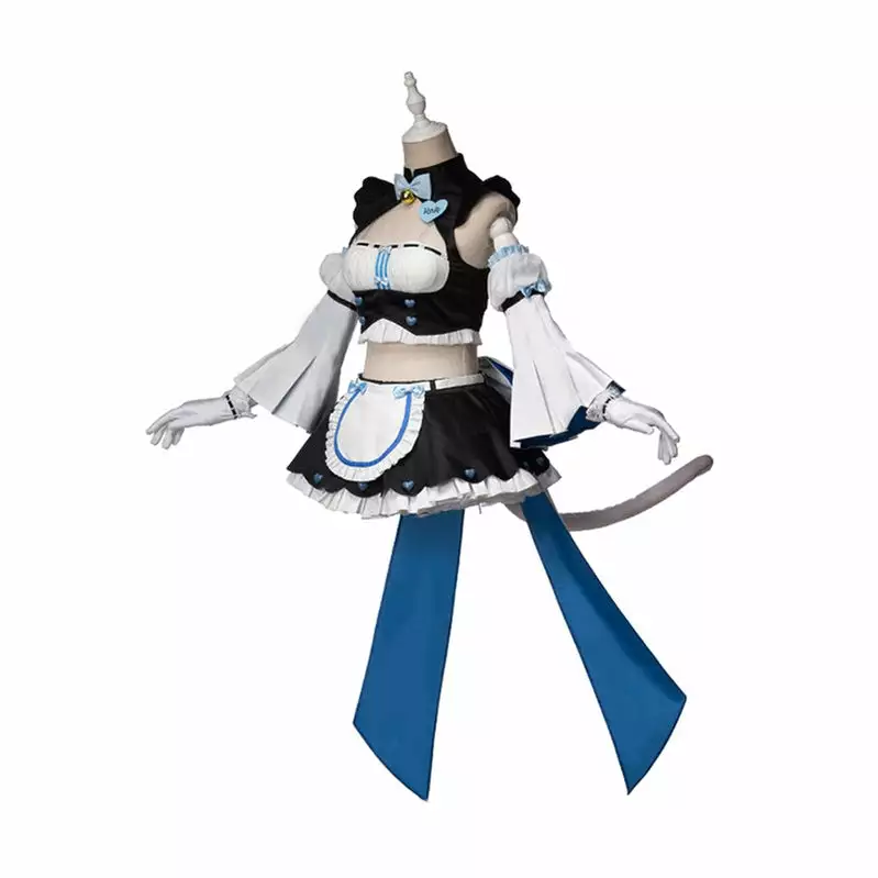 Cosplay Clans Anime Nekopara Catgirl Vanilla Race Queen Maid Outfits Cosplay Costume 5 Cosplay Clans Anime Nekopara Catgirl Vanilla Race Queen Maid Outfits Cosplay Costume - Image 3