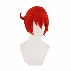 Cosplay Clans Anime Cells At Work Red Blood Cell Short Red Cosplay Wigs -Cosplay Clans Sales 3 09759519 1c53 495e 9957 5f9b42c5332b
