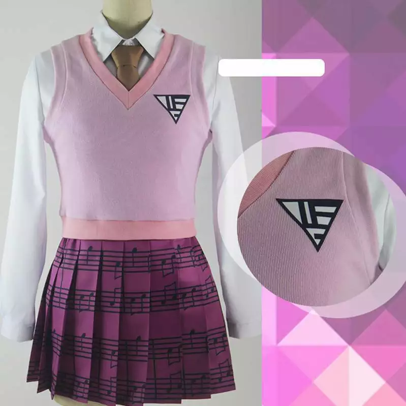 Cosplay Clans Danganronpa V3: Killing Harmony Kaede Akamatsu Uniform Cosplay Costumes 6 Cosplay Clans Danganronpa V3: Killing Harmony Kaede Akamatsu Uniform Cosplay Costumes - Image 4