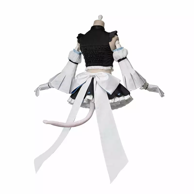 Cosplay Clans Anime Nekopara Catgirl Vanilla Race Queen Maid Outfits Cosplay Costume 6 Cosplay Clans Anime Nekopara Catgirl Vanilla Race Queen Maid Outfits Cosplay Costume - Image 4