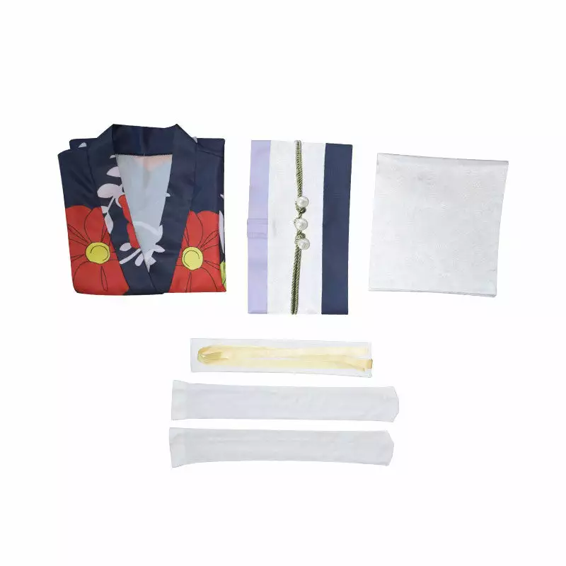 Cosplay Clans Anime Demon Slayer Kimetsu No Yaiba Tamayo Kimono Cosplay Costumes 6 Cosplay Clans Anime Demon Slayer Kimetsu No Yaiba Tamayo Kimono Cosplay Costumes - Image 4