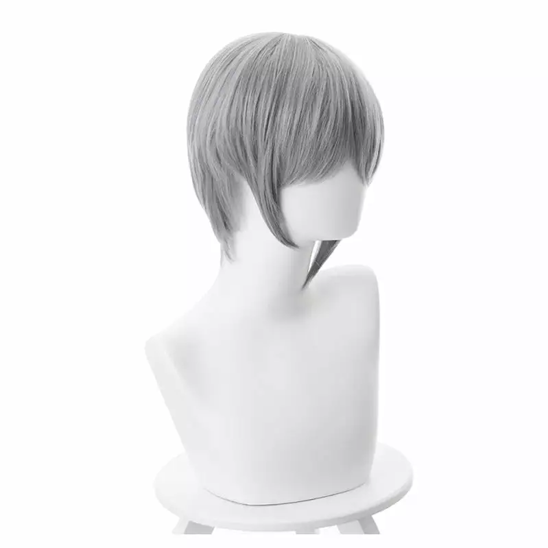 Cosplay Clans Anime Fruits Basket Soma Yuki 35cm Short Gray Cosplay Wigs 5 Cosplay Clans Anime Fruits Basket Soma Yuki 35cm Short Gray Cosplay Wigs - Image 3