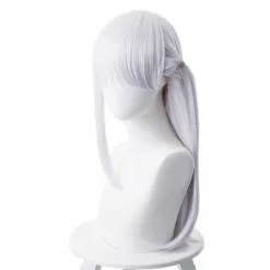 Cosplay Clans FGO Fate Grand Order Kama 55cm Long Silver Halloween Cosplay Wigs -Cosplay Clans Sales 3 599c7c47 8801 4e36 ab22 8a782f166728