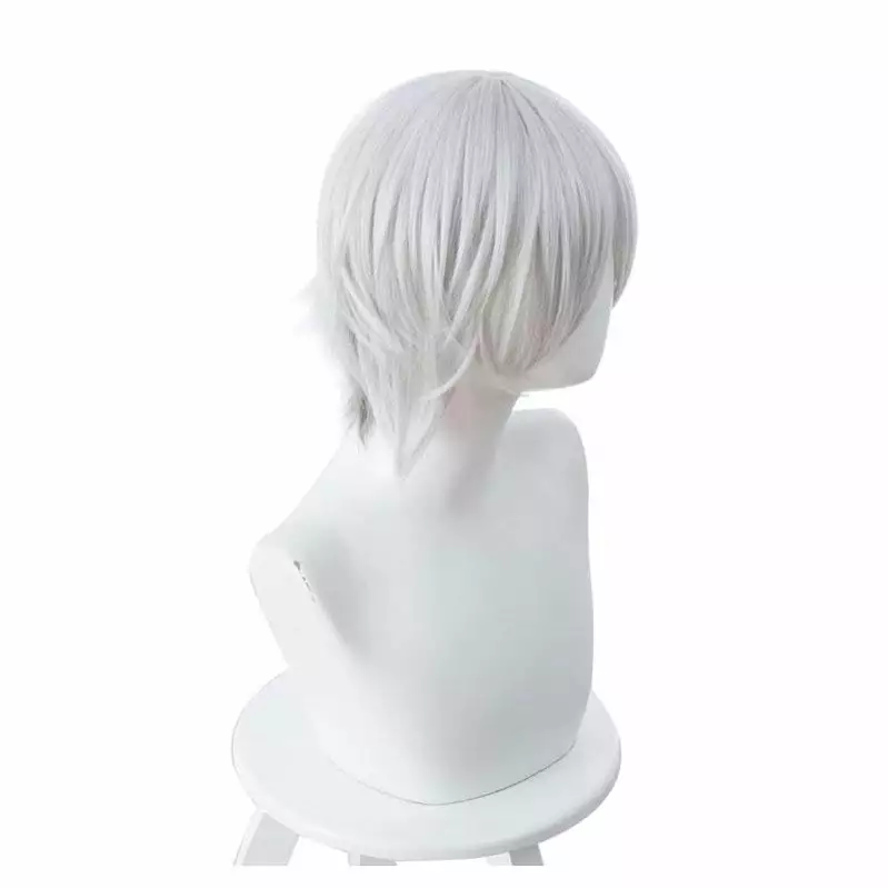 Cosplay Clans FGO Fate/Grand Order Lang Lin Wang 30cm Short Silver Grey Halloween Cosplay Wigs 6 Cosplay Clans FGO Fate/Grand Order Lang Lin Wang 30cm Short Silver Grey Halloween Cosplay Wigs - Image 4