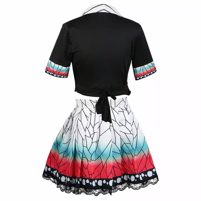 Cosplay Clans Anime Demon Slayer Kimetsu No Yaiba Shinobu Kochou Cosplay Costumes 4 Cosplay Clans Anime Demon Slayer Kimetsu No Yaiba Shinobu Kochou Cosplay Costumes - Image 2