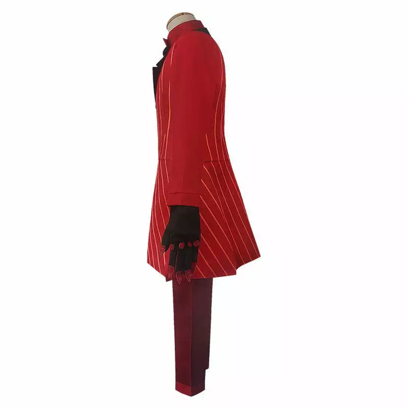 Cosplay Clans Hazbin Hotel Alastor Red Uniform Outfit Full Set Halloween Cosplay Costumes 6 Cosplay Clans Hazbin Hotel Alastor Red Uniform Outfit Full Set Halloween Cosplay Costumes - Image 4