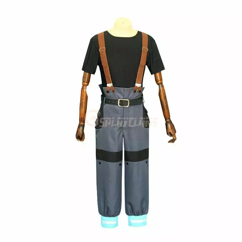 Cosplay Clans Anime Fire Force Shinra Kusakabe Special Fire Force Company 8 Fire Suit Cosplay Costume 6 Cosplay Clans Anime Fire Force Shinra Kusakabe Special Fire Force Company 8 Fire Suit Cosplay Costume - Image 4