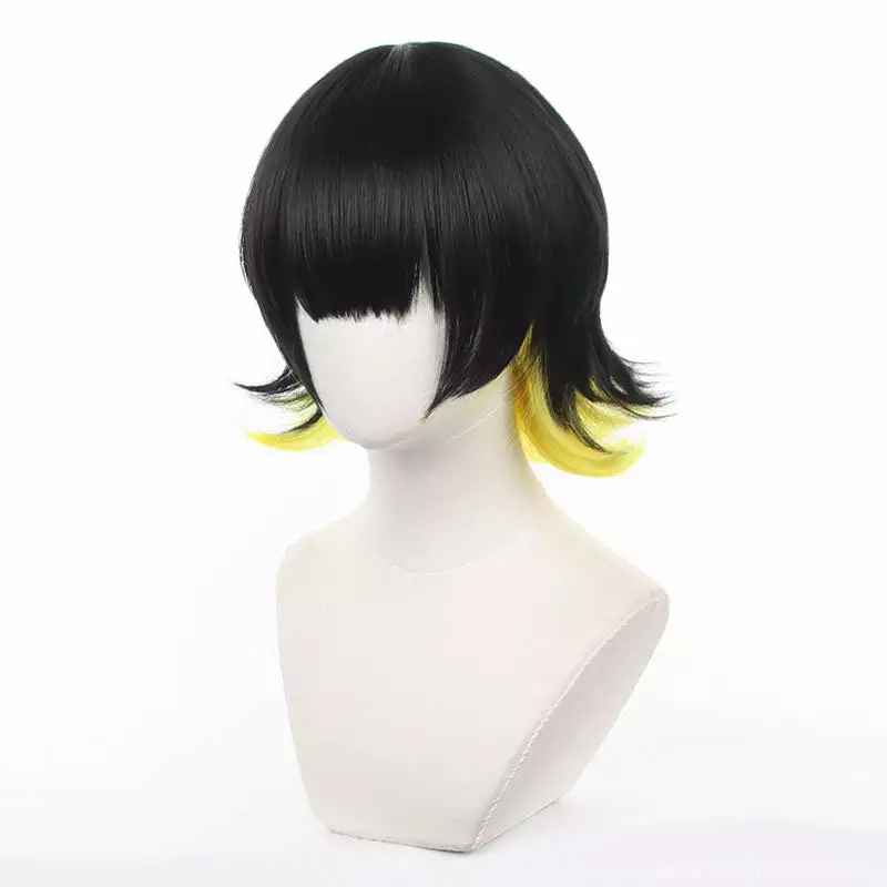 Cosplay Clans Anime Blue Lock Meguru Bachira Cosplay Wigs 5 Cosplay Clans Anime Blue Lock Meguru Bachira Cosplay Wigs - Image 3