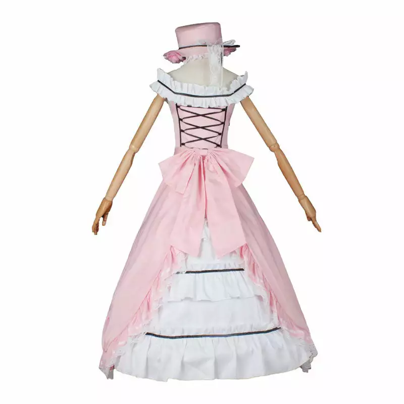 Cosplay Clans Anime Black Butler Ciel Phantomhive Daily Robin Sweet Lolita Dress Cosplay Costumes 5 Cosplay Clans Anime Black Butler Ciel Phantomhive Daily Robin Sweet Lolita Dress Cosplay Costumes - Image 3