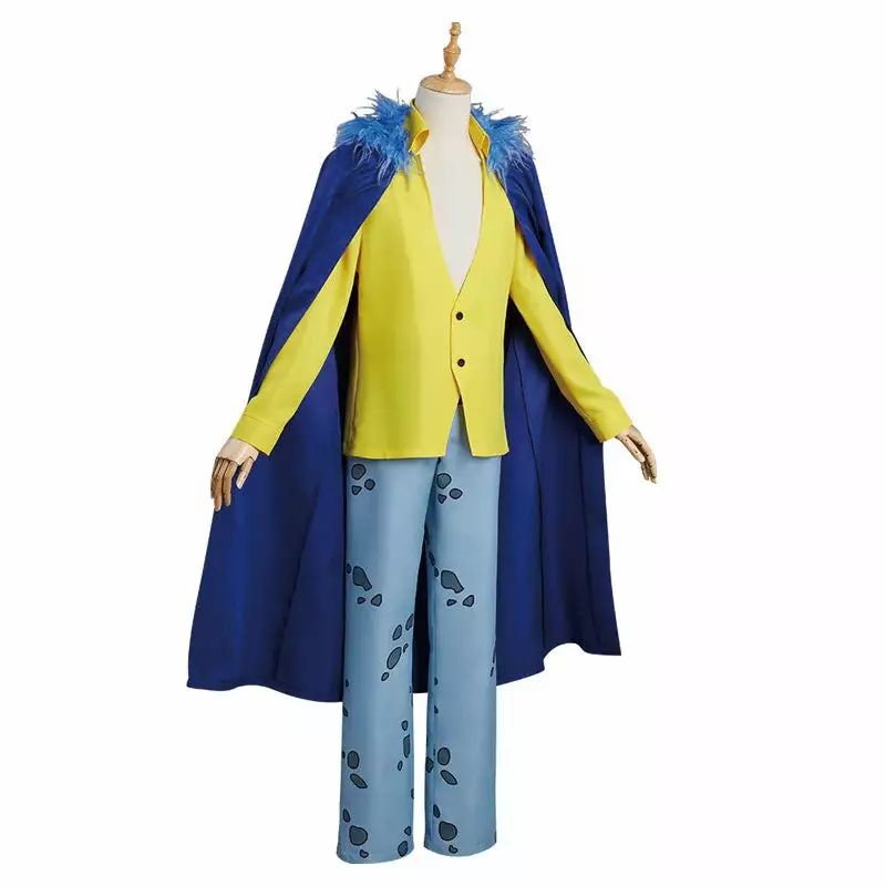 Cosplay Clans Anime One Piece Trafalgar D. Water Law Cosplay Costumes 5 Cosplay Clans Anime One Piece Trafalgar D. Water Law Cosplay Costumes - Image 3