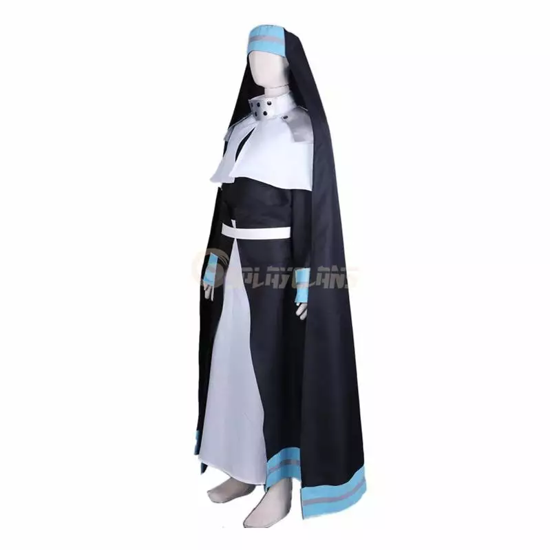Cosplay Clans Anime Fire Force Iris Fire Suit Cosplay Costume 5 Cosplay Clans Anime Fire Force Iris Fire Suit Cosplay Costume - Image 3