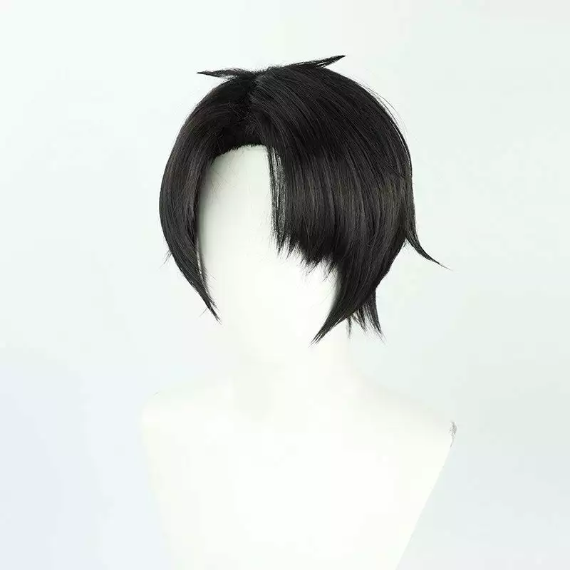 Cosplay Clans Anime Haikyuu Shiratorizawa Academy Ushijima Wakatoshi Black Cosplay Wigs 5 Cosplay Clans Anime Haikyuu Shiratorizawa Academy Ushijima Wakatoshi Black Cosplay Wigs - Image 3