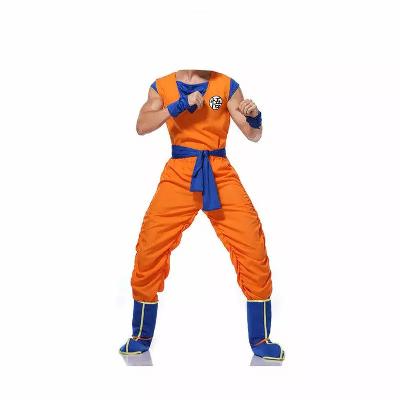 Cosplay Clans Anime Dragon Ball Son Goku Combat Suit Cosplay Costume 5 Cosplay Clans Anime Dragon Ball Son Goku Combat Suit Cosplay Costume - Image 3