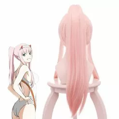 Cosplay Clans Anime DARLING In The FRANXX 02 Zero Two 65cm Long Pink Ponytail Cosplay Wigs 7 Cosplay Clans Anime DARLING In The FRANXX 02 Zero Two 65cm Long Pink Ponytail Cosplay Wigs -Cosplay Clans Sales 3 ebf35519 bead 48a0 8891 9023aaa51aac