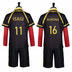 Cosplay Clans Anime Blue Lock Yoichi Isagi Jerseys Black Cosplay Costumes -Cosplay Clans Sales 3 ebfc862d 20ff 4ac6 aa06 15b541355777