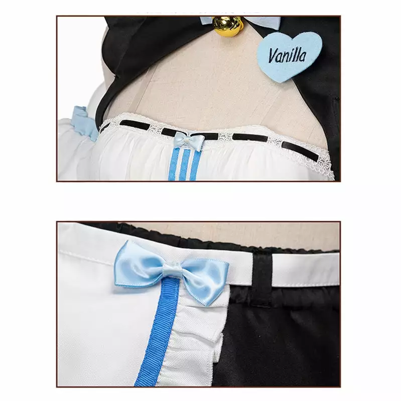 Cosplay Clans Anime Nekopara Catgirl Vanilla Race Queen Maid Outfits Cosplay Costume 8 Cosplay Clans Anime Nekopara Catgirl Vanilla Race Queen Maid Outfits Cosplay Costume - Image 6
