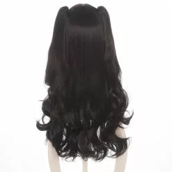 Cosplay Clans FGO Fate Grand Order Babylonia Ishtar 80cm Long Straight Double Ponytail Black Cosplay Wig -Cosplay Clans Sales 4 0ee7f45a 559d 420b 88fb 2191b5bf7358