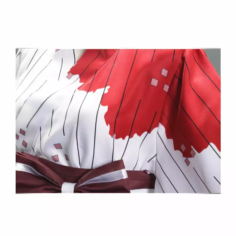 Cosplay Clans Anime Demon Slayer Kimetsu No Yaiba Nezuko Kamado Halloween Blood Splatter Kimono Cosplay Costume 6 Cosplay Clans Anime Demon Slayer Kimetsu No Yaiba Nezuko Kamado Halloween Blood Splatter Kimono Cosplay Costume - Image 4