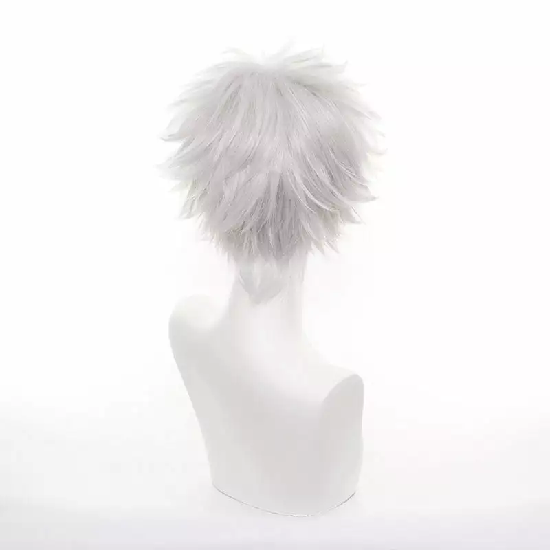 Cosplay Clans Anime Gintama Sakata Gintoki Silver Grey Cosplay Wigs 6 Cosplay Clans Anime Gintama Sakata Gintoki Silver Grey Cosplay Wigs - Image 4