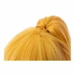 Cosplay Clans Anime Demon Slayer: Kimetsu No Yaiba Zenitsu Agatsuma Female Cosplay Wig Blonde Long Ponytail Wigs -Cosplay Clans Sales 4 38a84789 9142 4630 b999 e471d48ec8bc