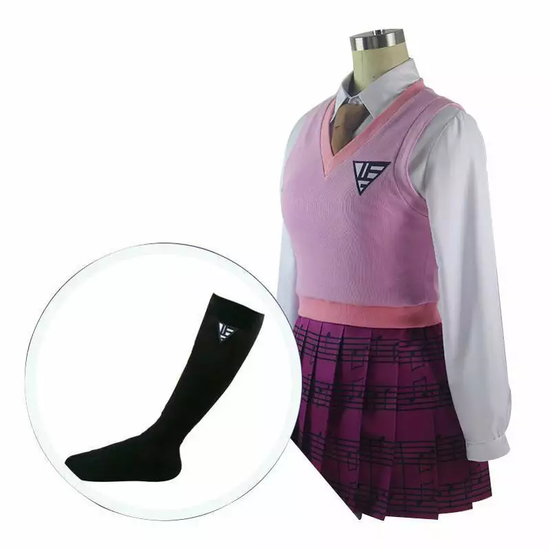 Cosplay Clans Danganronpa V3: Killing Harmony Kaede Akamatsu Uniform Cosplay Costumes 8 Cosplay Clans Danganronpa V3: Killing Harmony Kaede Akamatsu Uniform Cosplay Costumes - Image 6