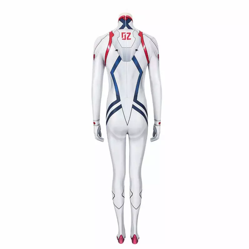Cosplay Clans Neon Genesis Evangelion 3.0 + 1.0 EVA Asuka Langley Soryu Bodysuit Cosplay Costume 6 Cosplay Clans Neon Genesis Evangelion 3.0 + 1.0 EVA Asuka Langley Soryu Bodysuit Cosplay Costume - Image 4