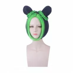 Cosplay Clans Anime JoJo's Bizarre Adventure Stone Ocean Jolyne Cujoh Mixed Dark Green Cosplay Wigs -Cosplay Clans Sales 4 72b74756 7ad7 4e9c 9b3a f1d17a2576f7