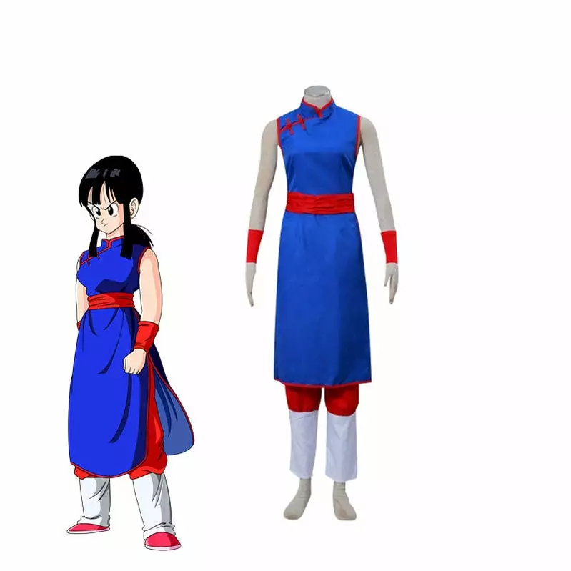 Cosplay Clans Anime Dragon Ball Chichi Cosplay Costume 3 Cosplay Clans Anime Dragon Ball Chichi Cosplay Costume