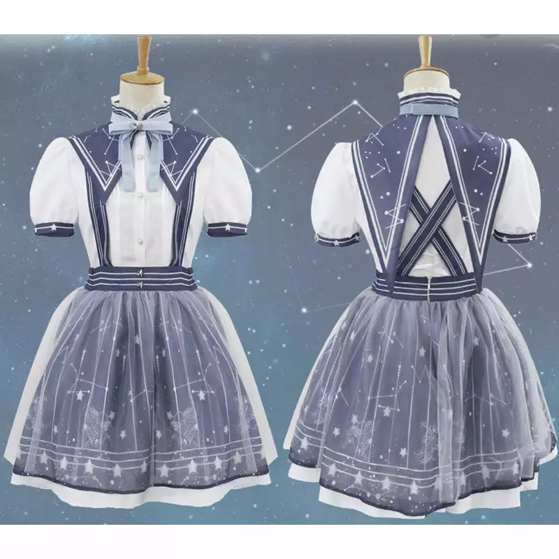 Cosplay Clans Love Nikki-Dress Up Queen: Flowing Garden Galactic Classics Lolita Cosplay Costumes 6 Cosplay Clans Love Nikki-Dress Up Queen: Flowing Garden Galactic Classics Lolita Cosplay Costumes - Image 4