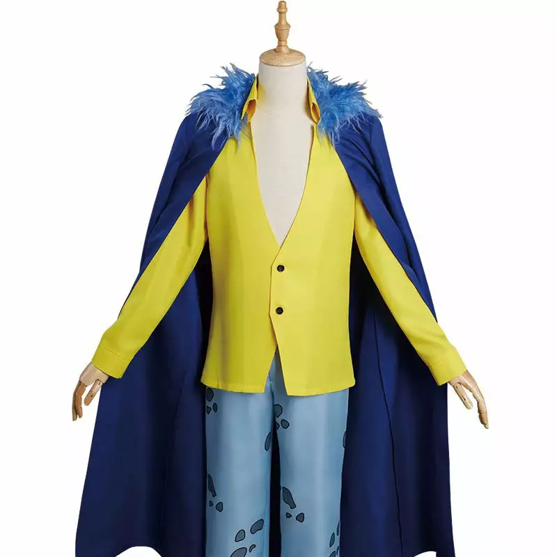 Cosplay Clans Anime One Piece Trafalgar D. Water Law Cosplay Costumes 6 Cosplay Clans Anime One Piece Trafalgar D. Water Law Cosplay Costumes - Image 4