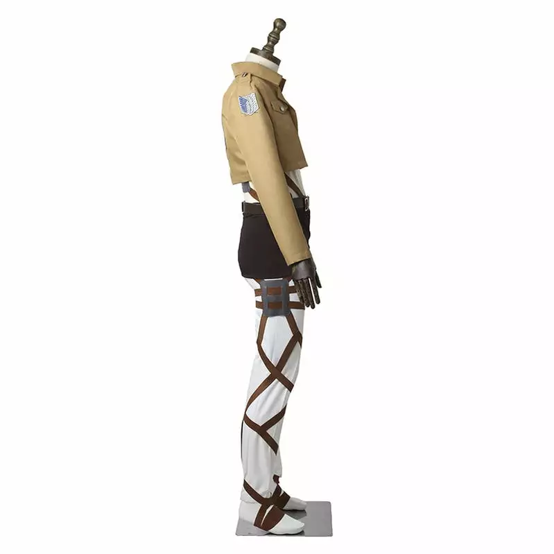 Cosplay Clans Anime Attack On Titan Eren Jaeger The Wings Of Freedom Survey Corps Uniform Set Cosplay Costume 8 Cosplay Clans Anime Attack On Titan Eren Jaeger The Wings Of Freedom Survey Corps Uniform Set Cosplay Costume - Image 6