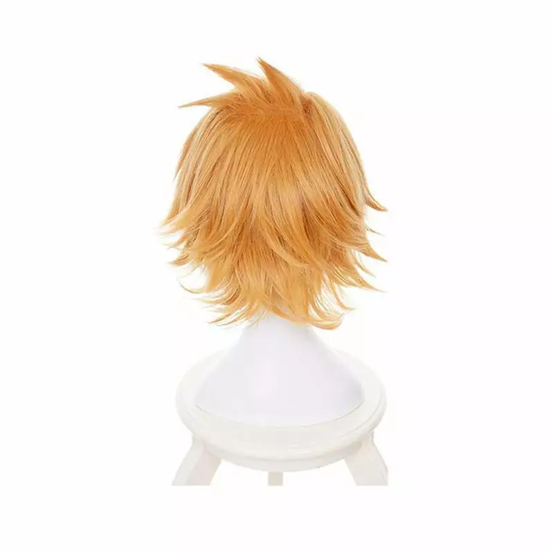 Cosplay Clans Anime My Hero Academia Denki Kaminari Short Blond Cosplay Wigs With Free Headwear 7 Cosplay Clans Anime My Hero Academia Denki Kaminari Short Blond Cosplay Wigs With Free Headwear - Image 5