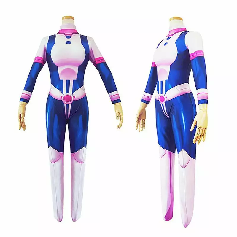 Cosplay Clans Anime My Hero Academia Ochaco Uraraka Combat Jumpsuit Cosplay Costumes 5 Cosplay Clans Anime My Hero Academia Ochaco Uraraka Combat Jumpsuit Cosplay Costumes - Image 3