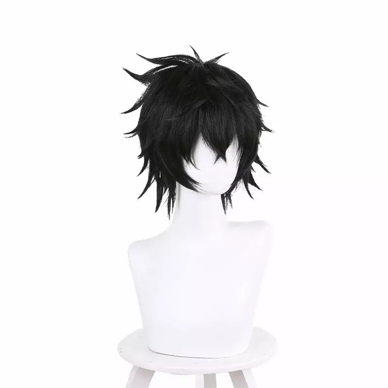 Cosplay Clans Anime The Rising Of The Shield Hero Naofumi Iwatani Short Black Cosplay Wigs 6 Cosplay Clans Anime The Rising Of The Shield Hero Naofumi Iwatani Short Black Cosplay Wigs - Image 4