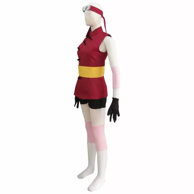 Cosplay Clans Anime Naruto The Last-Sakura Haruno Childhood Cosplay Costumes 6 Cosplay Clans Anime Naruto The Last-Sakura Haruno Childhood Cosplay Costumes - Image 4