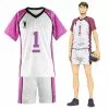 Cosplay Clans Anime Haikyuu Shiratorizawa Academy Ushijima Wakatoshi T-Shirt Uniform Cosplay Costume 2 Cosplay Clans Anime Haikyuu Shiratorizawa Academy Ushijima Wakatoshi T-Shirt Uniform Cosplay Costume -Cosplay Clans Sales 54