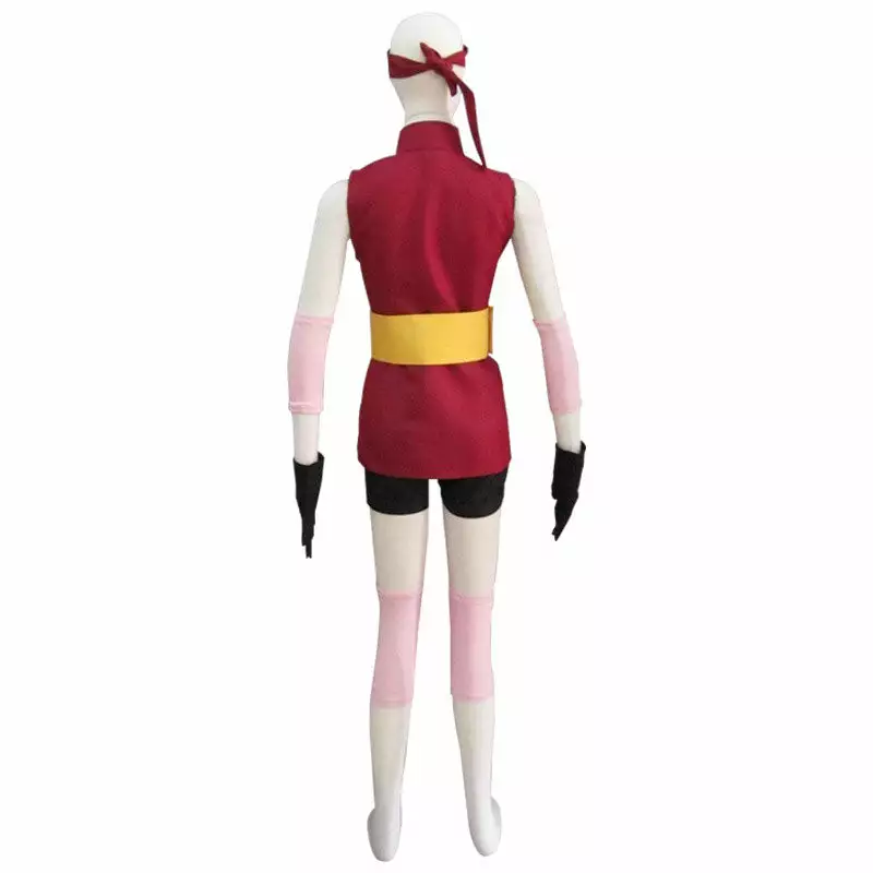 Cosplay Clans Anime Naruto The Last-Sakura Haruno Childhood Cosplay Costumes 7 Cosplay Clans Anime Naruto The Last-Sakura Haruno Childhood Cosplay Costumes - Image 5